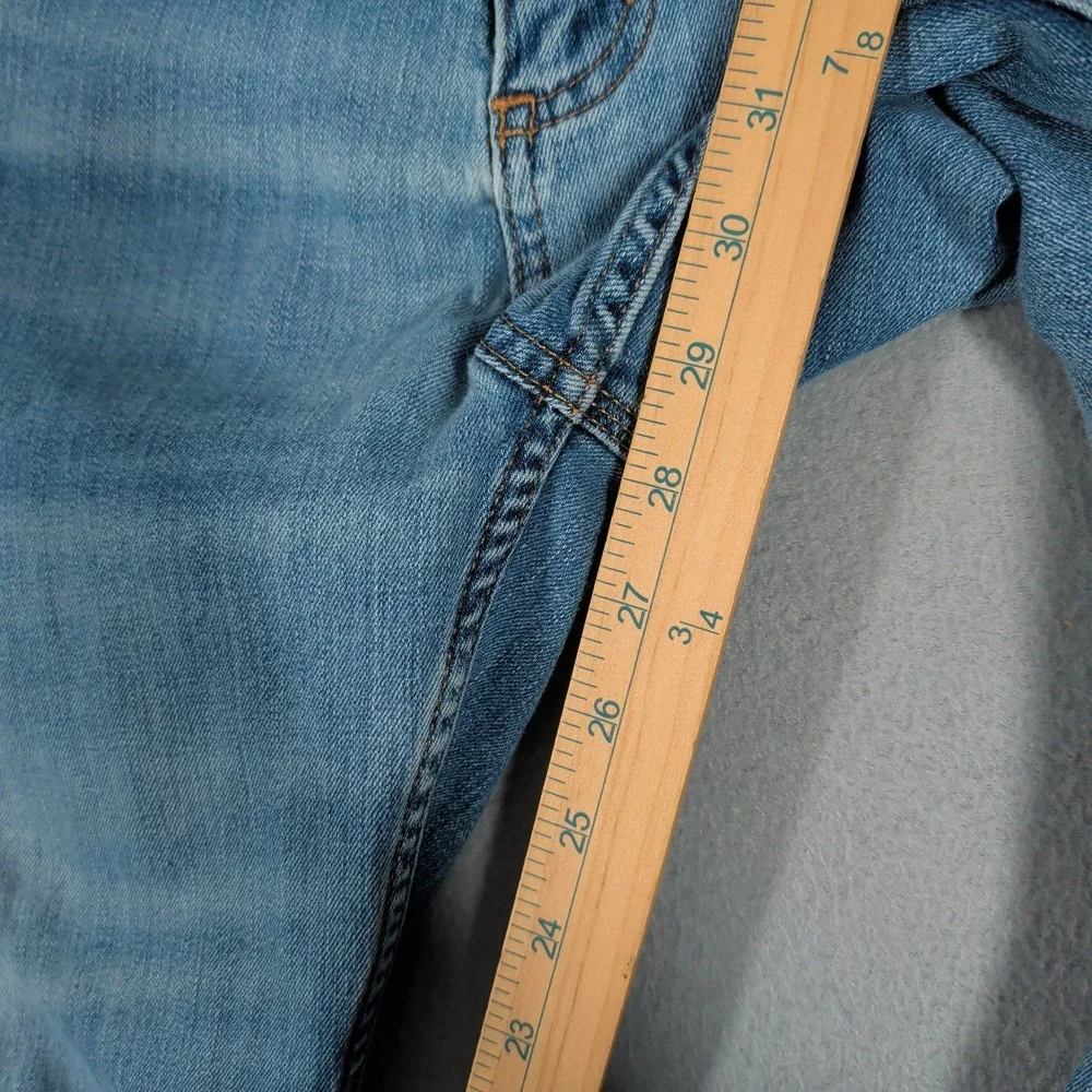 Carhartt Carpenter Jeans Mens 46x30 Blue BD2808-M Relaxed Fit Rugged Workwear
